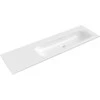 Praustuvas Mexen Vela, Right, 161 x 46,5 cm, Baltas glossy