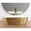Praustuvas Rea Belinda, Baltas/Gold brush