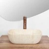 Praustuvas Rea Belinda Mini, Travertine matt