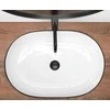 Praustuvas Rea Cleo 61, Baltas/Juodas edge