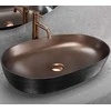 Praustuvas Rea Cleo 61, Copper brush/Juodas