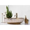Praustuvas Rea Margot, Baltas/Gold