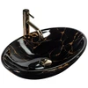Praustuvas REA Pamela, Juodas Marble Shiny
