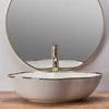 Praustuvas Rea Pearl, Baltas/Gold Edge