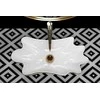 Praustuvas REA Sea Infinity Gold/Baltas su Click-Clack