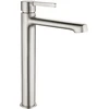 Praustuvo maišytuvas Laveo Alita High su klik-klak, Brushed nickel