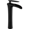Praustuvo maišytuvas Mexen Lyra High, Juodas