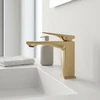 Praustuvo maišytuvas PREMIUM REA Prime Low, Brushed Gold