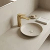 Praustuvo maišytuvas PREMIUM REA Prime Low, Brushed Gold