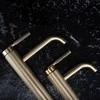 Praustuvo maišytuvas Rea Argon High, Brushed Gold