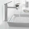 Praustuvo maišytuvas REA Clif High, Brushed Nickel Inox