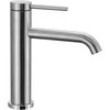 Praustuvo maišytuvas REA Clif Low, Brushed Nickel Inox
