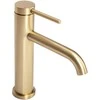 Praustuvo maišytuvas REA Clif Low, Brushed Gold
