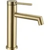 Praustuvo maišytuvas Rea Foss Low, Brushed Gold