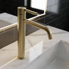 Praustuvo maišytuvas Rea Foster High, Brushed Gold