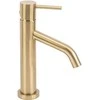 Praustuvo maišytuvas REA Level Low, Brushed Gold