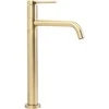 Praustuvo maišytuvas REA Lugano Slim High, Brushed Gold