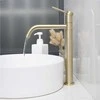 Praustuvo maišytuvas REA Lugano Slim High, Brushed Gold