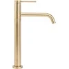 Praustuvo maišytuvas REA Lugano Slim High, Brushed Gold