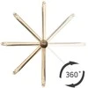 Praustuvo maišytuvas REA Lugano Slim High, Brushed Gold