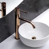 Praustuvo maišytuvas REA Lungo Diamond High, Copper
