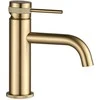Praustuvo maišytuvas REA Lungo Grip Low, Brushed Gold