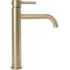 Praustuvo maišytuvas REA Lungo High, Brushed Gold