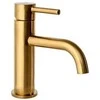 Praustuvo maišytuvas REA Lungo Low, Brushed Gold