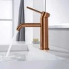 Praustuvo maišytuvas REA Lungo Low, Brushed Copper