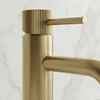 Praustuvo maišytuvas Rea Lungo Stripe High, Brushed Gold