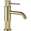 Praustuvo maišytuvas Rea Lungo Stripe Low, Brushed Gold
