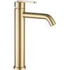 Praustuvo maišytuvas Rea Ontario High, Brushed Gold