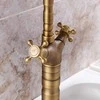 Praustuvo/plautuvės maišytuvas REA Rustico, Antique Gold