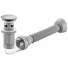 Praustuvo sifonas REA Flow su Click-Clack, Brushed Nickel