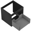 Praustuvo spintelės korpusas Mexen Box-A, 50 cm, 1 stalčius, Juodas matt