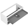 Praustuvo spintelės korpusas Mexen Box-A, 100 cm, 2 stalčiai, Baltas matt