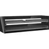 Praustuvo spintelės korpusas Mexen Box-A, 160 cm, 2 stalčiai, Juodas glossy