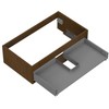 Praustuvo spintelės korpusas Mexen Box-A, 80 cm, 1 stalčius, Nut