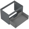 Praustuvo spintelės korpusas Mexen Box-A, 70 cm, 1 stalčius, Graphite matt