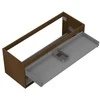 Praustuvo spintelės korpusas Mexen Box-A, 120 cm, 2 stalčiai, Nut