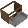 Praustuvo spintelės korpusas Mexen Box-A, 70 cm, 1 stalčius, Nut