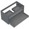 Praustuvo spintelės korpusas Mexen Box-A, 90 cm, 2 stalčiai, Graphite matt