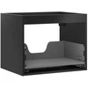Praustuvo spintelės korpusas Mexen Box-A, 60 cm, 1 stalčius, Juodas matt