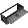 Praustuvo spintelės korpusas Mexen Box-A, 120 cm, 2 stalčiai, Juodas glossy