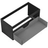 Praustuvo spintelės korpusas Mexen Box-A, 100 cm, 1 stalčius, Juodas matt