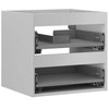 Praustuvo spintelės korpusas Mexen Box-A, 50 cm, 2 stalčiai, Pilkas matt