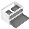 Praustuvo spintelės korpusas Mexen Box-A, 70 cm, 2 stalčiai, Baltas glossy