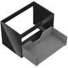 Praustuvo spintelės korpusas Mexen Box-A, 70 cm, 1 stalčius, Juodas glossy