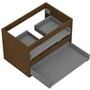 Praustuvo spintelės korpusas Mexen Box-A, 70 cm, 2 stalčiai, Nut