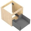 Praustuvo spintelės korpusas Mexen Box-A, 45 cm, 1 stalčius, Oak